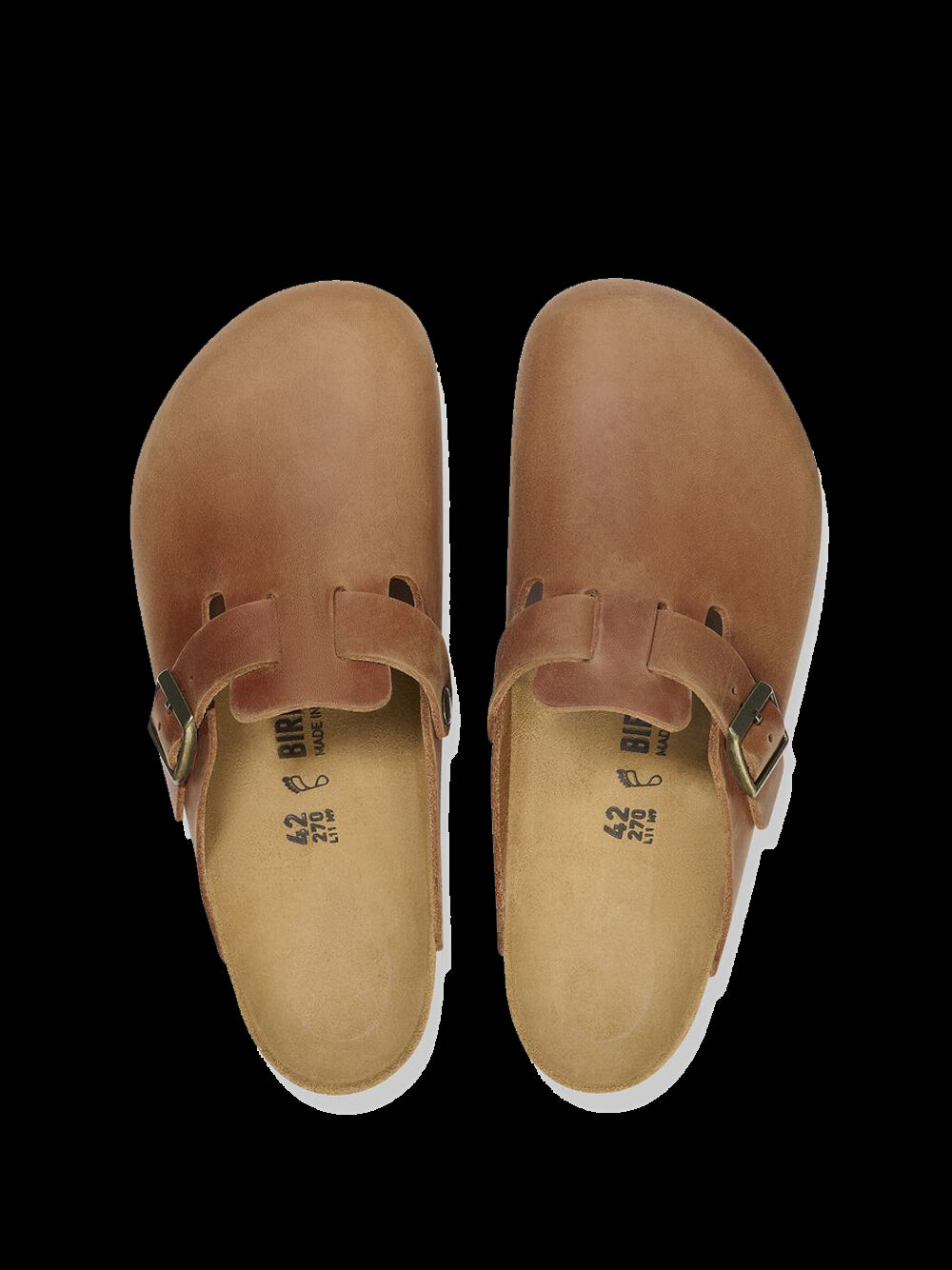 Birkenstock BOSTONOILED LTHR-COGNAC