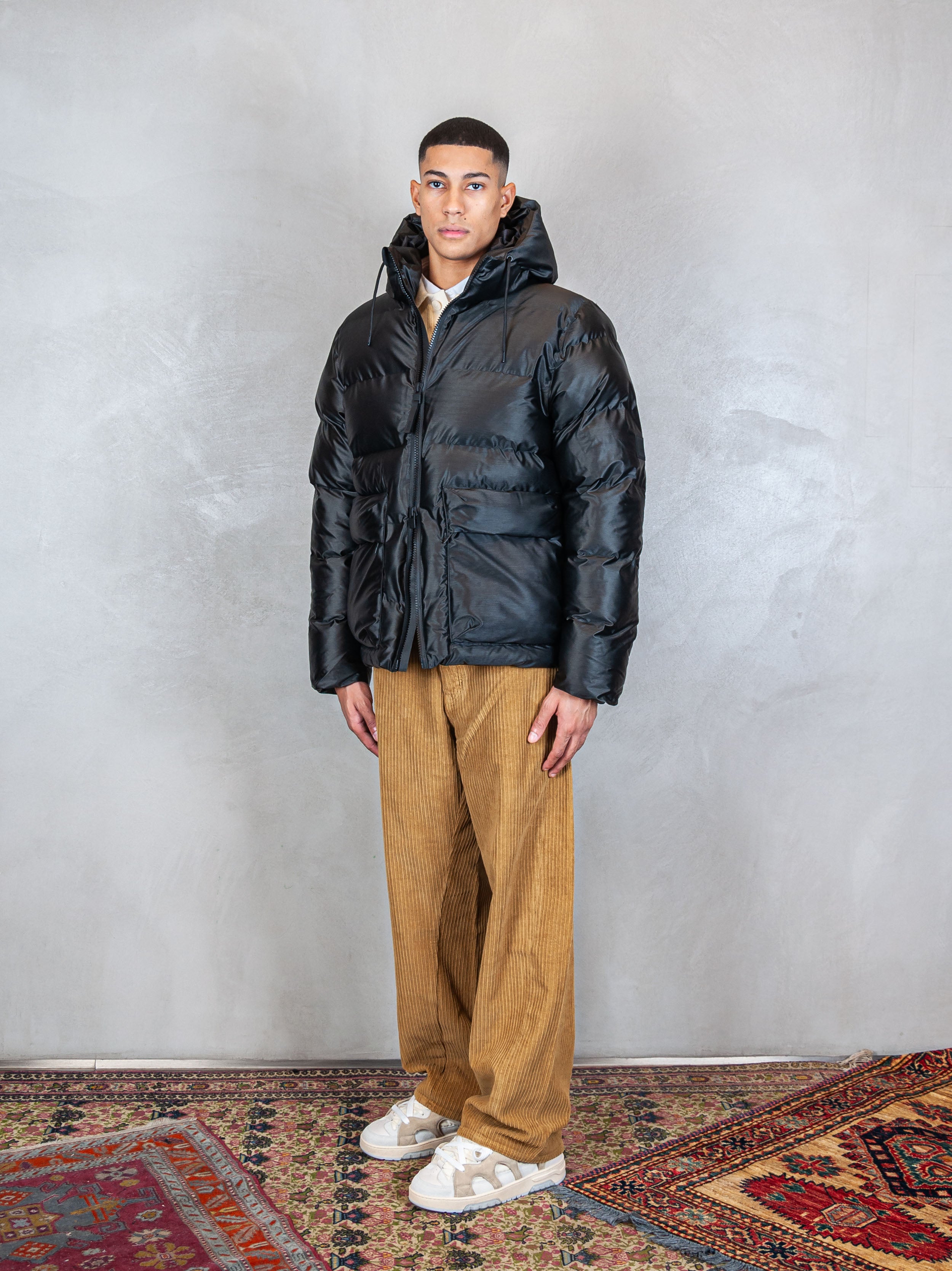 Rains ALTA PUFFER CARGOBLACK