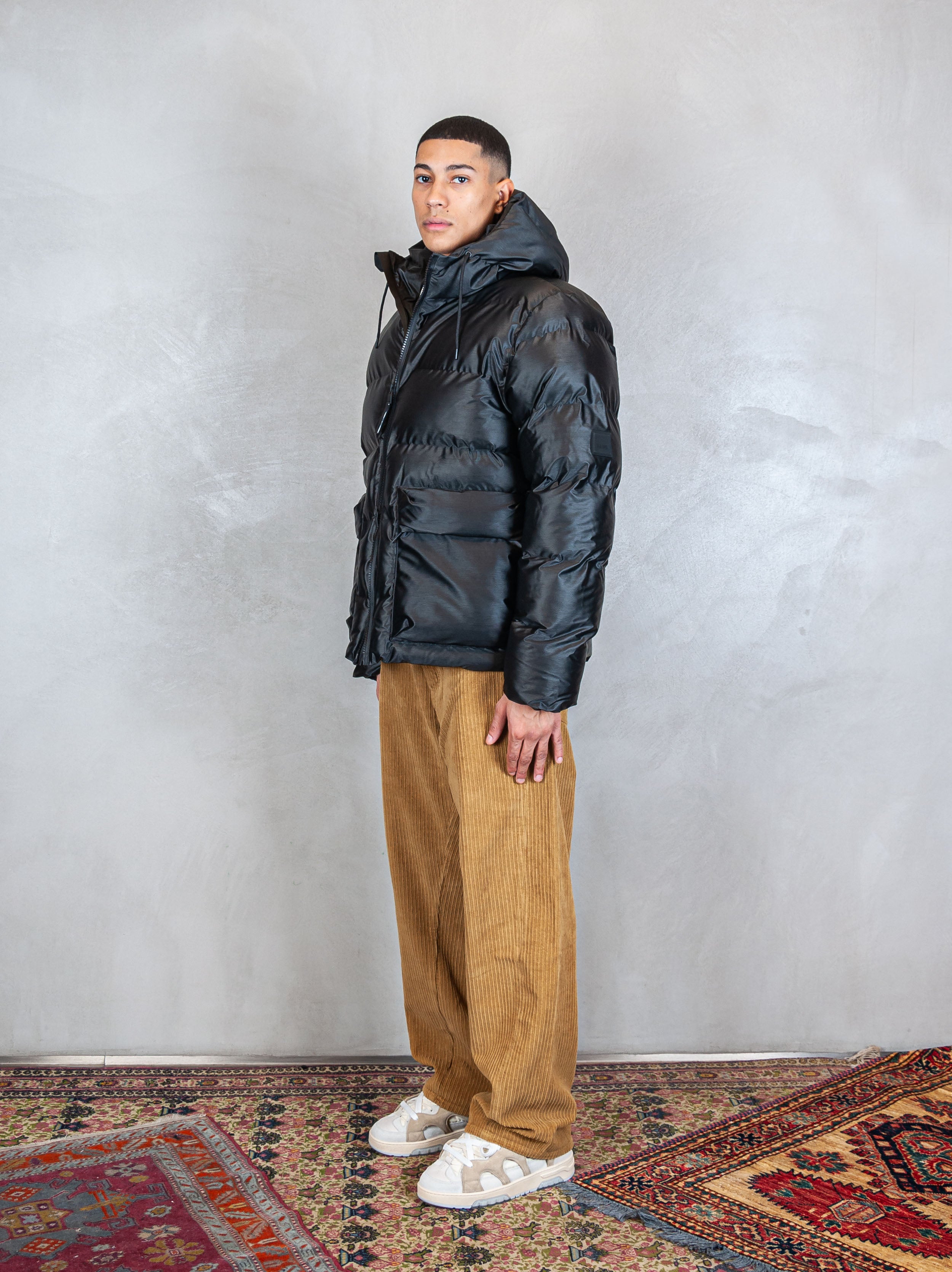 Rains ALTA PUFFER CARGOBLACK