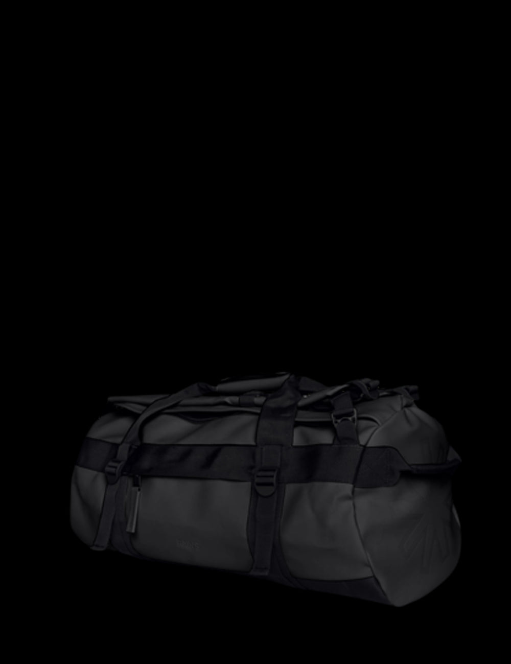 Rains TEXEL DUFFER BAG SAMLLBLACK