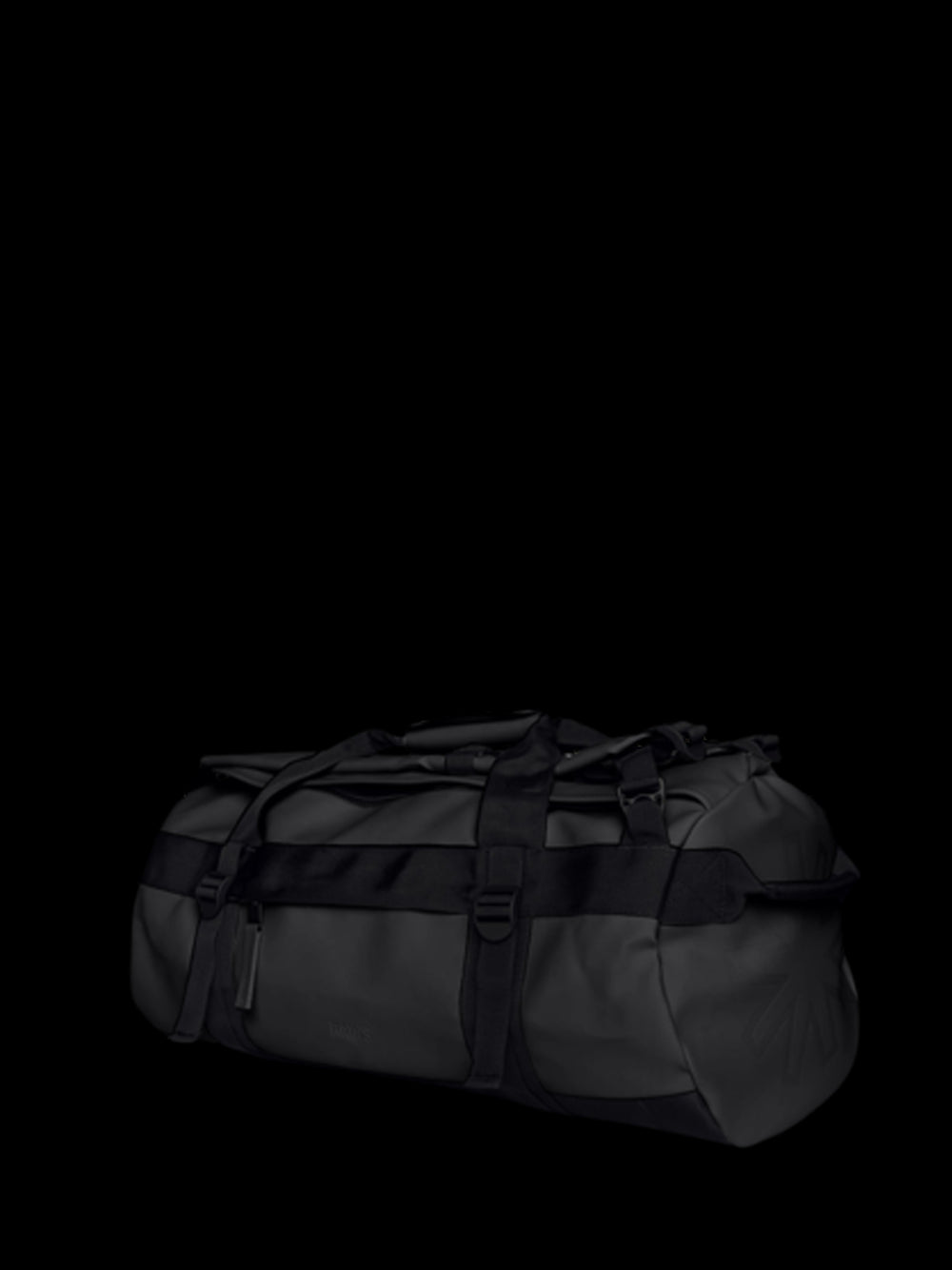 Rains TEXEL DUFFER BAG SAMLLBLACK