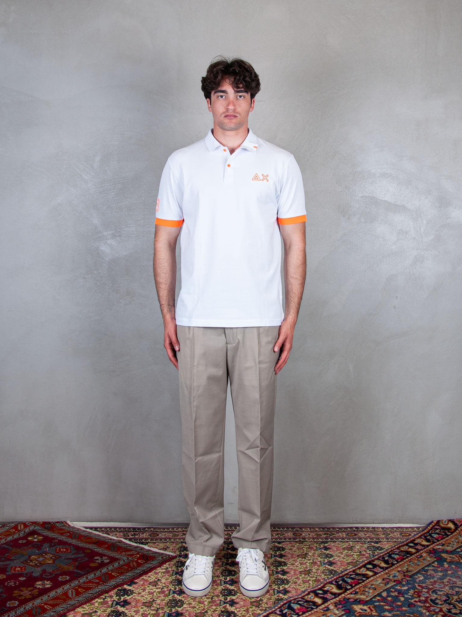 Polo Logo Fluo A35122 01 Sun68 