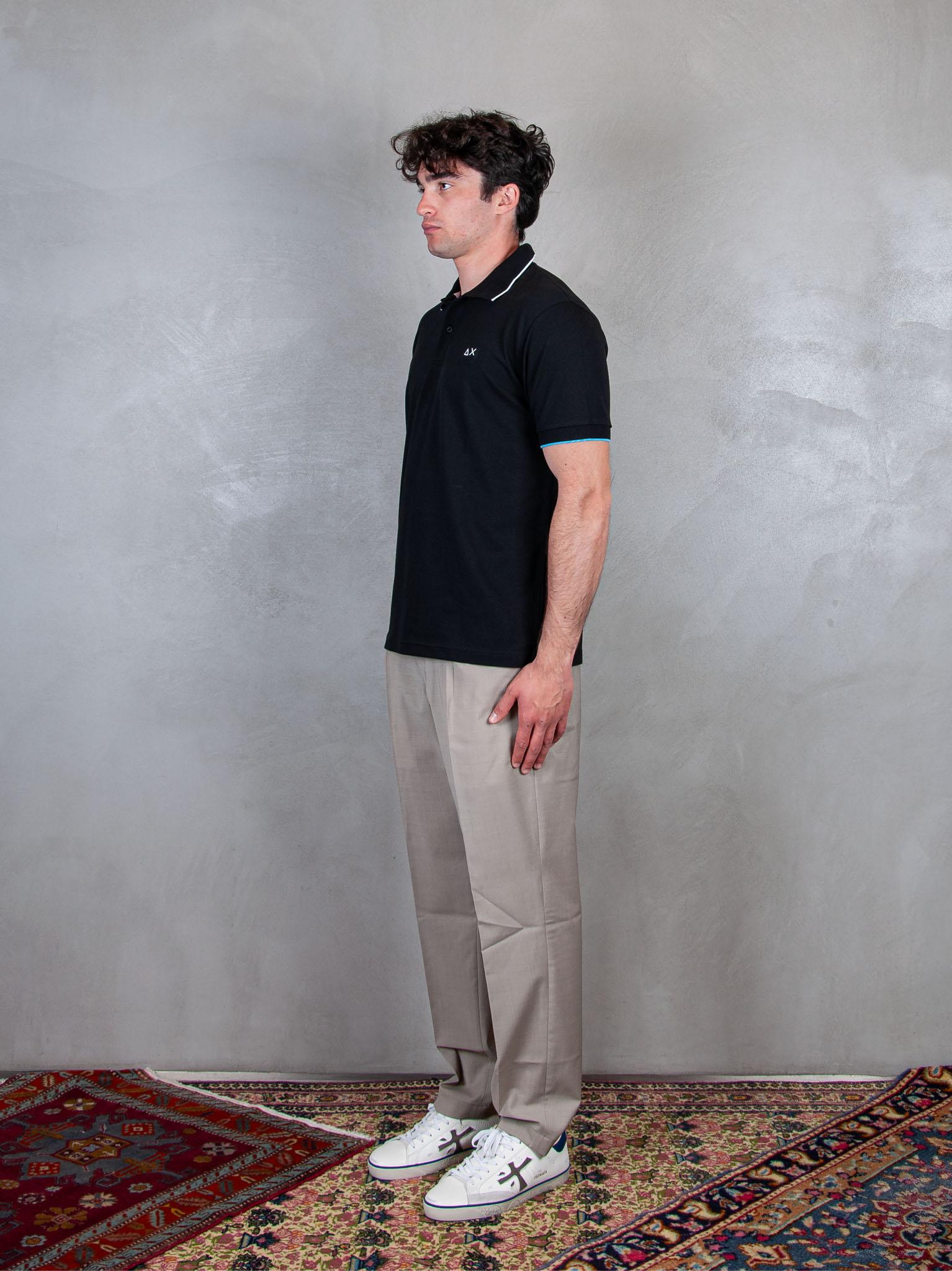 Polo Small Stripes A35110 11 Sun68 