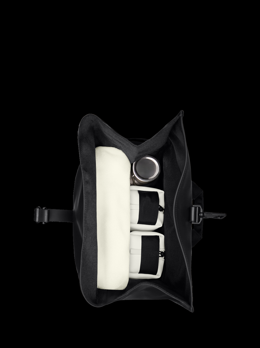 Rains ROLLTOP RCKSCK LBLACK