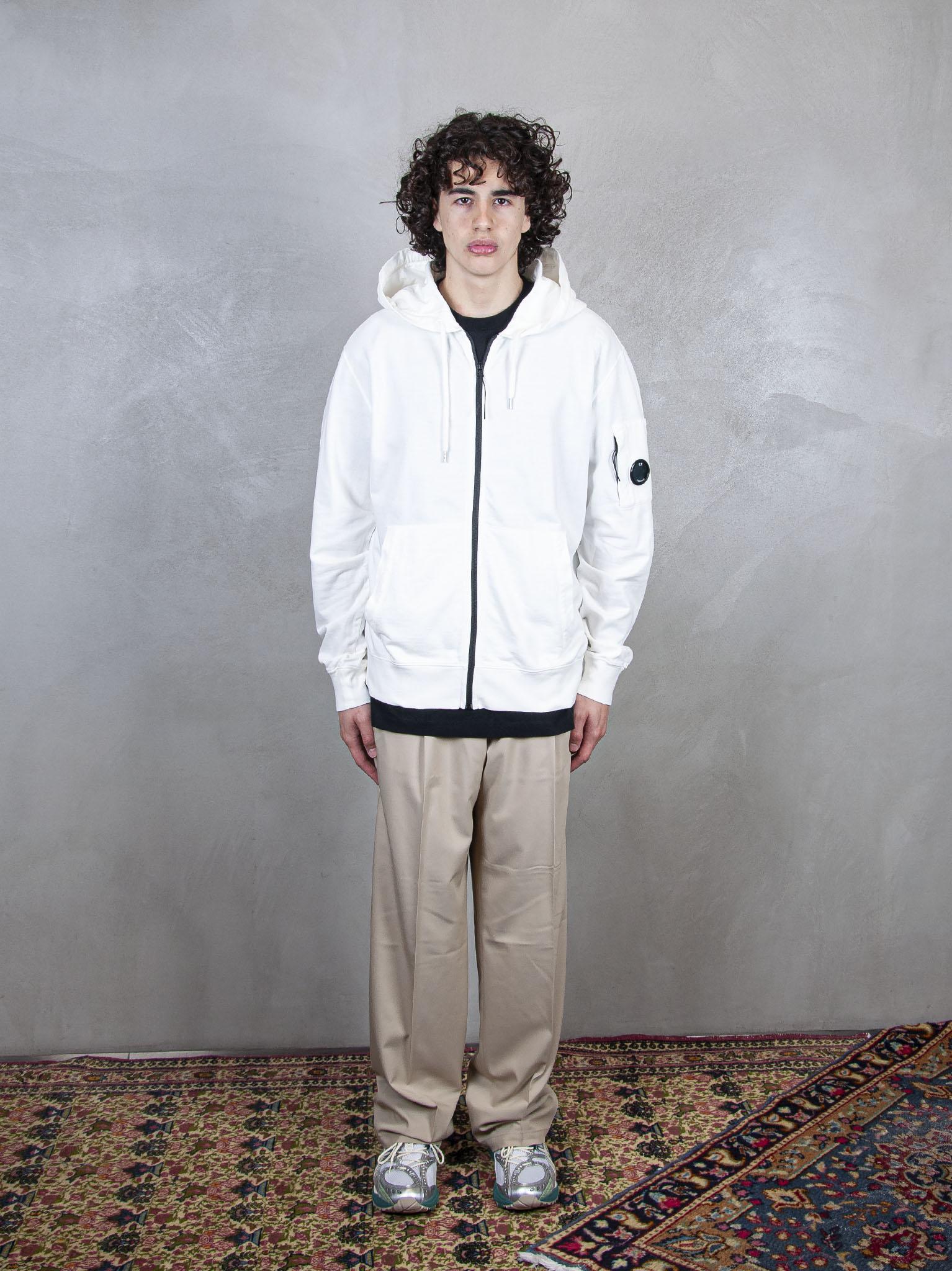 Hooded Sweatshirt Open Light Fleece