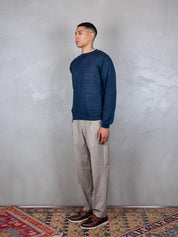 Cotton Linen Crewneck