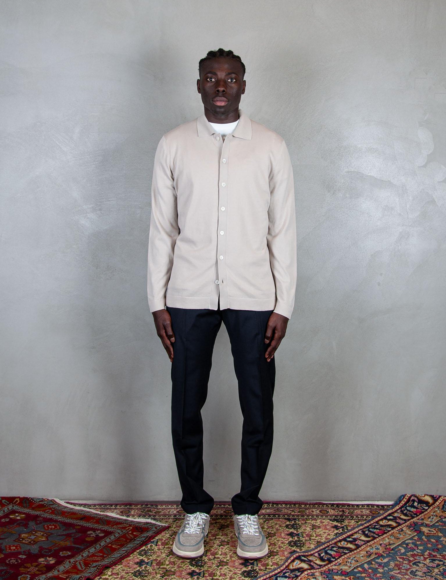 Camicia man. Lunga 57183-18050 012 Raphael - Grnsas 
