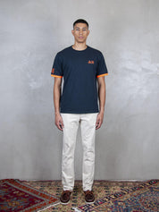 T-Shirt Piquet Logo Fluo S/S T35125 07 Sun68 