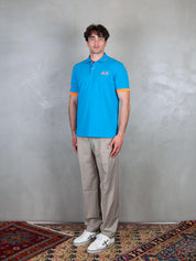 Polo Logo Fluo A35122 73 Sun68 