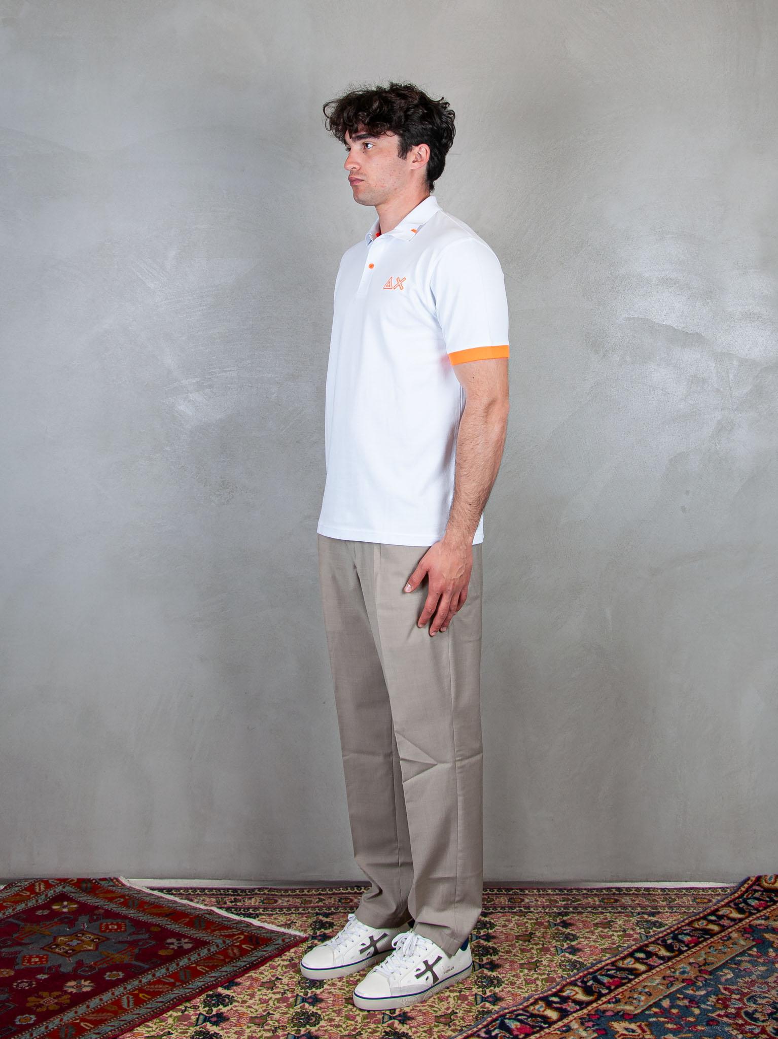 Polo Logo Fluo A35122 01 Sun68 