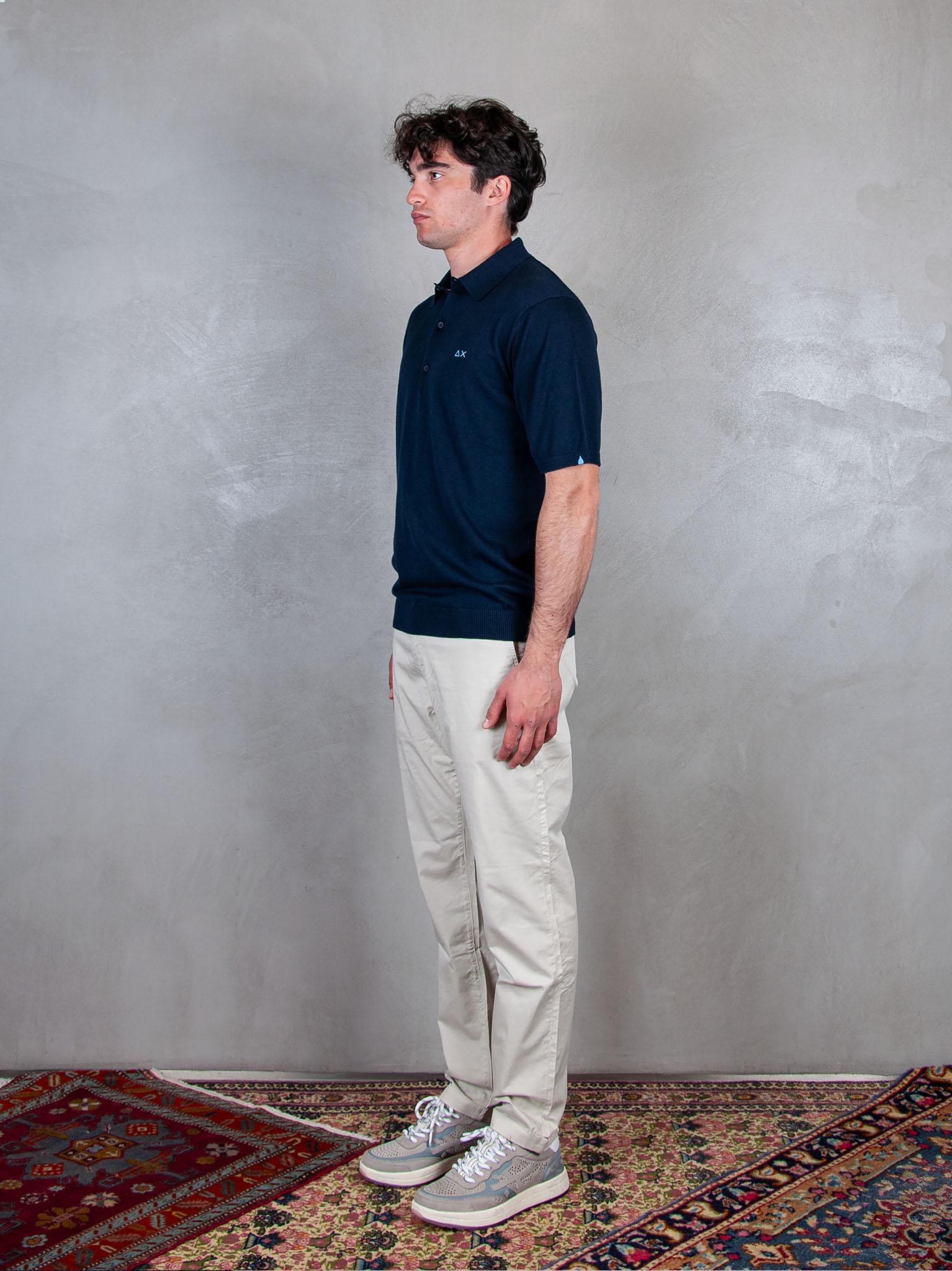 Polo Sweater Basic S/S K35107 07 Sun68 