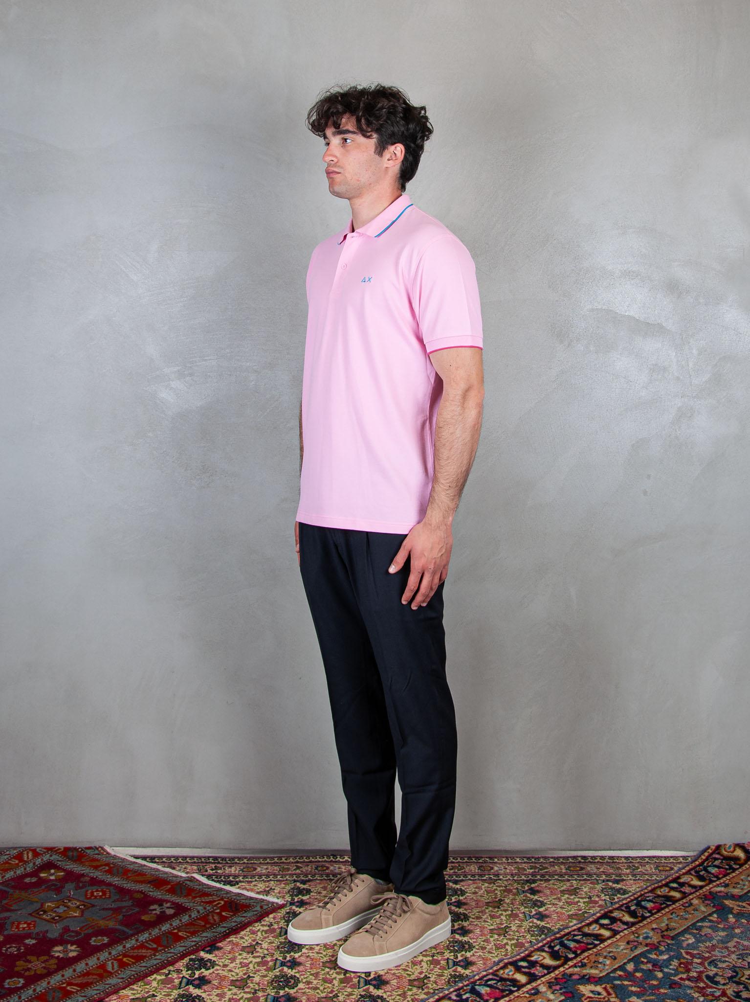 Polo Small Stripes A35110 22 Sun68 