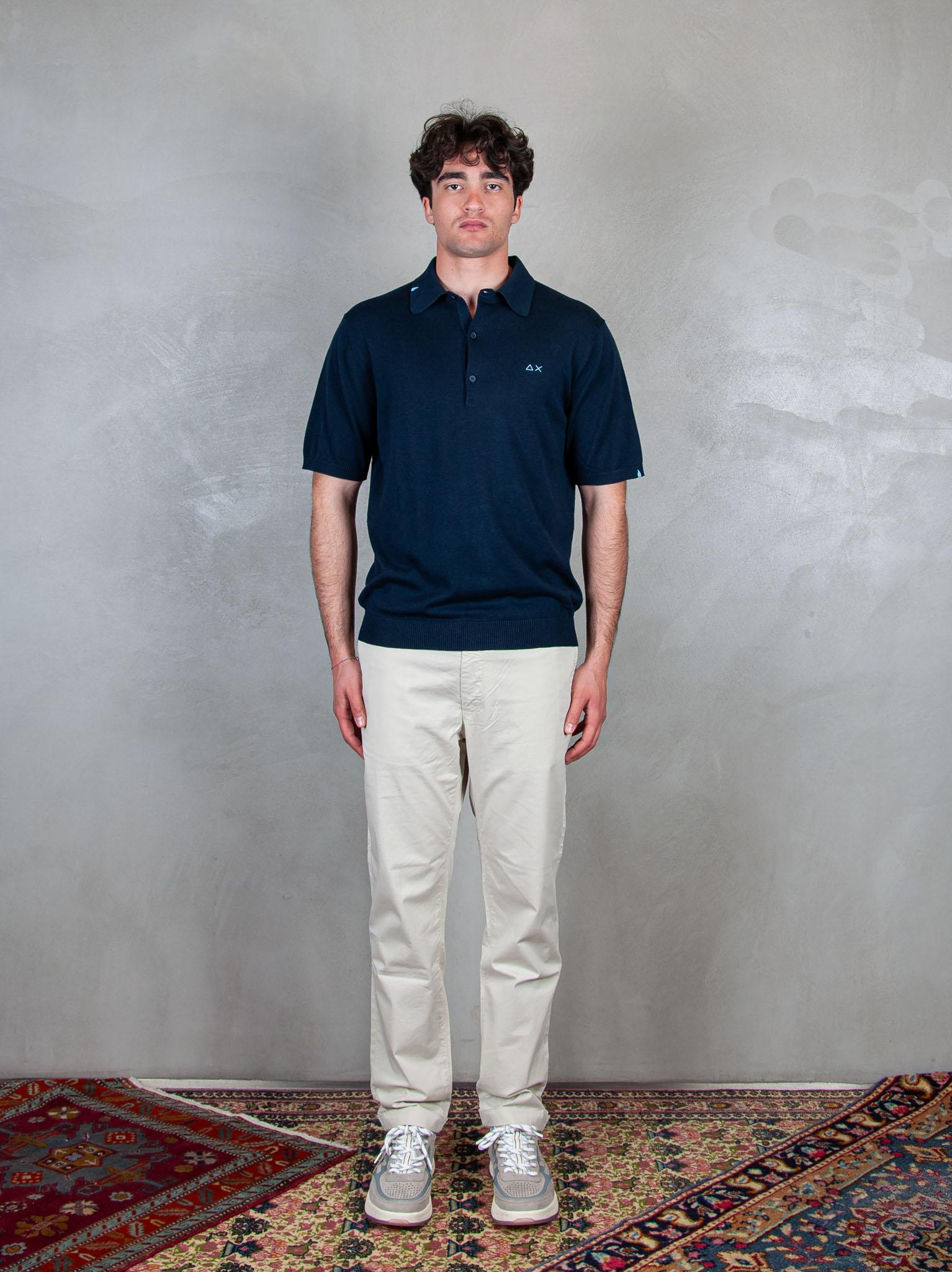Polo Sweater Basic S/S K35107 07 Sun68 