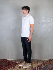Polo Small Stripe Fluo A35120 01 Sun68 