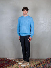 Cable Knit Sweater L/S K35115 56 Sun68 