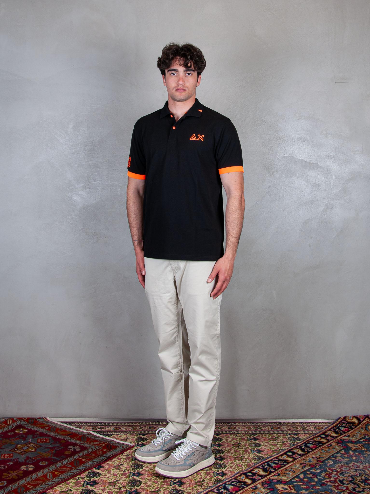 Polo Logo Fluo A35122 11 Sun68 