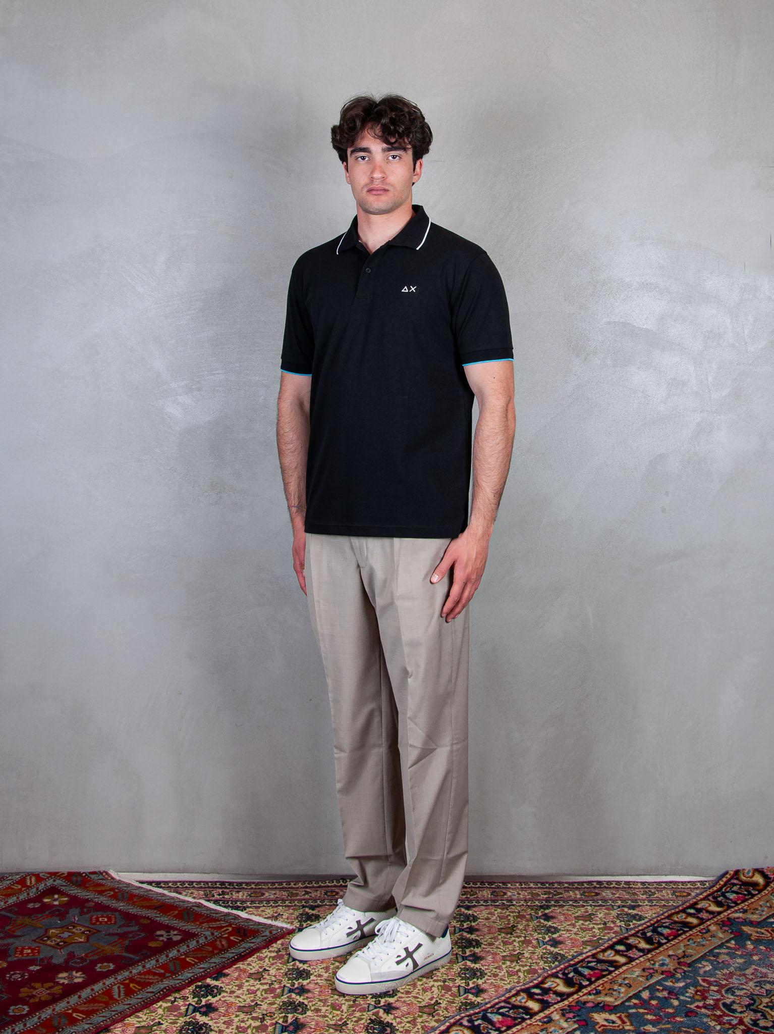 Polo Small Stripes A35110 11 Sun68 