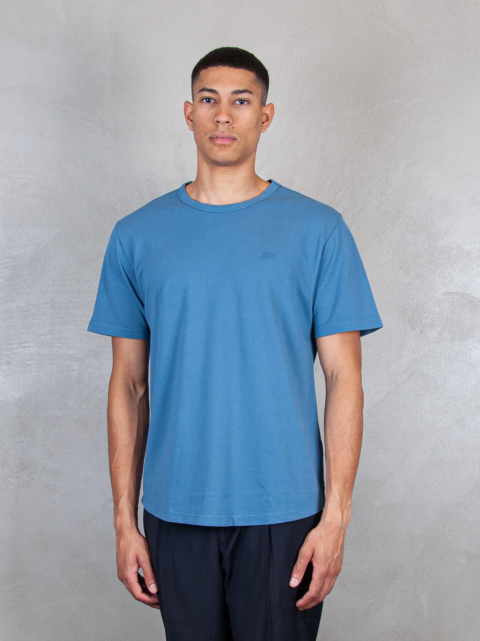 T-Shirt Piquet Cold Dye T35127 80 Sun68 