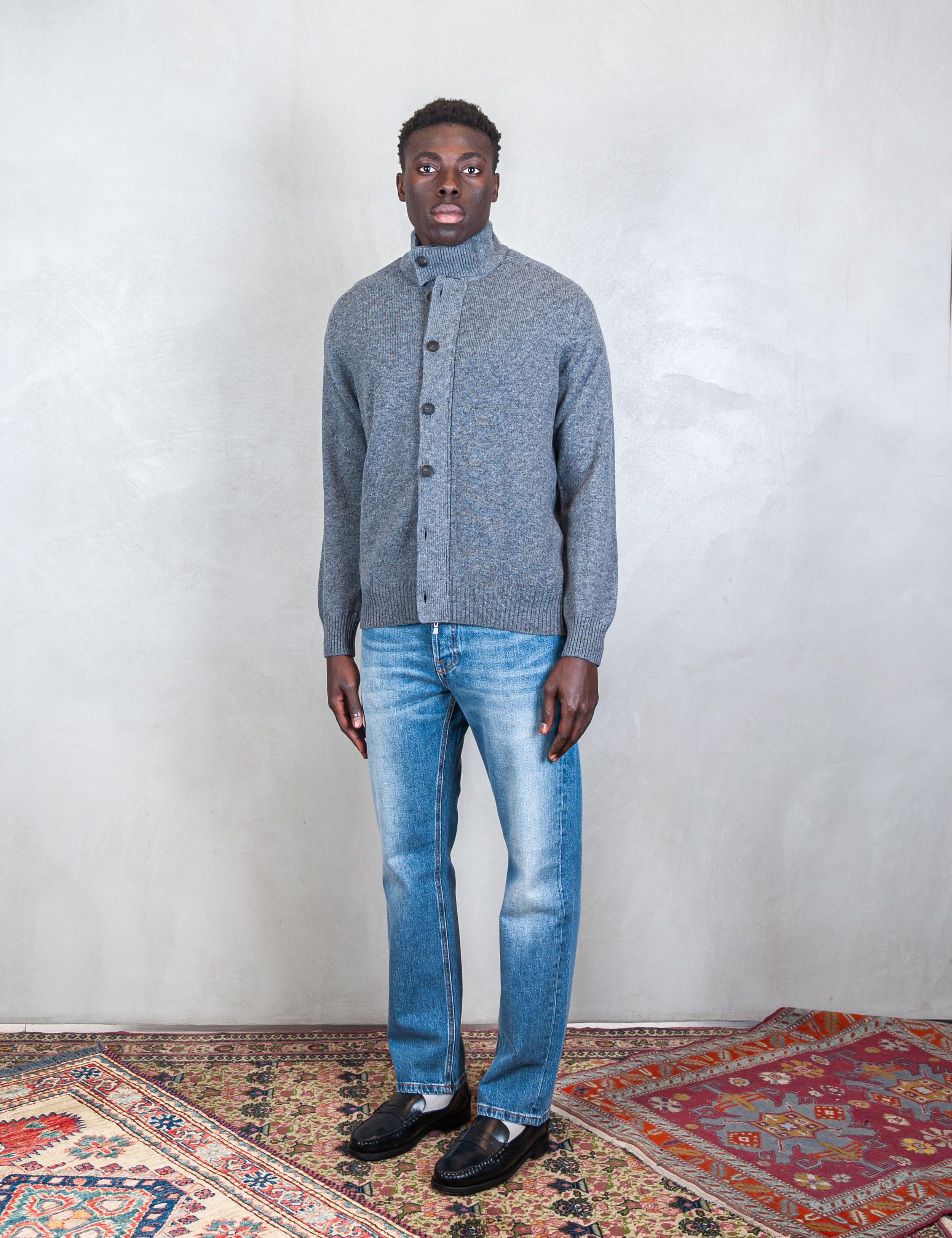 Button Knit Jacket 23170-25025 093 Raphael - Grnsas 