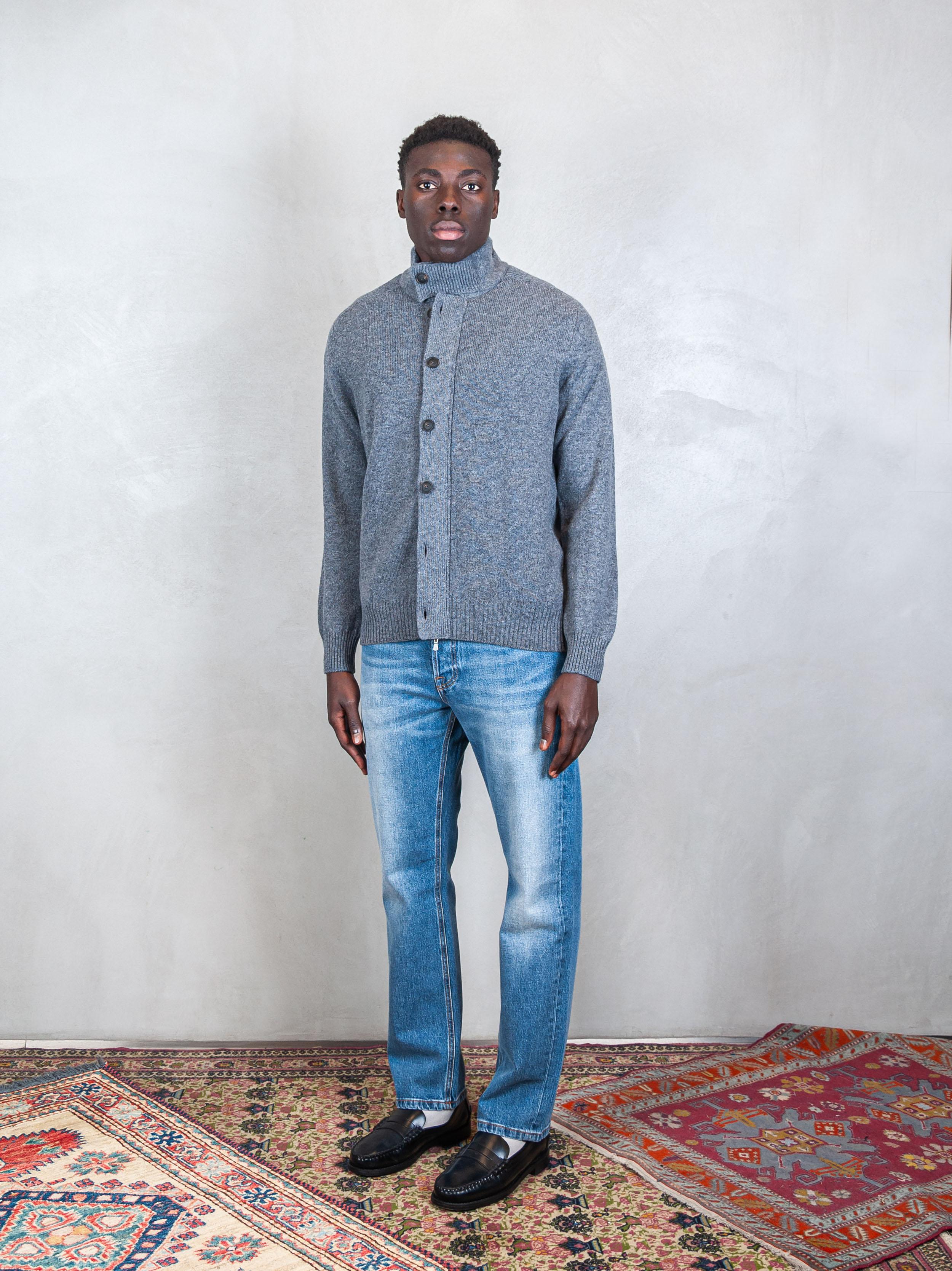Button Knit Jacket 23170-25025 093 Raphael - Grnsas 
