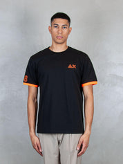 T-Shirt Piquet Logo Fluo S/S T35125 11 Sun68 