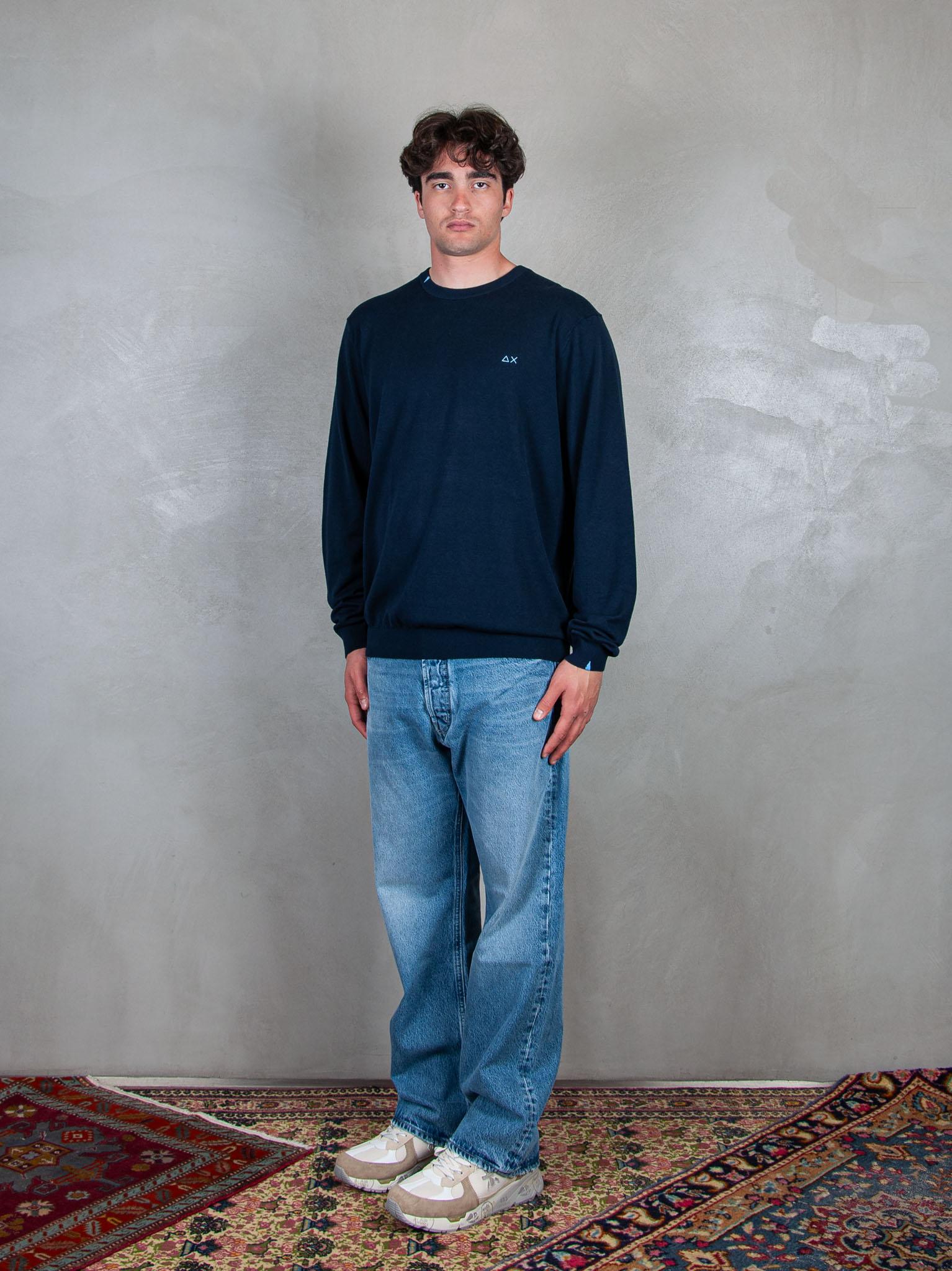 Sweater Basic L/S K35101 07 Sun68 