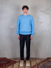 Cable Knit Sweater L/S K35115 56 Sun68 