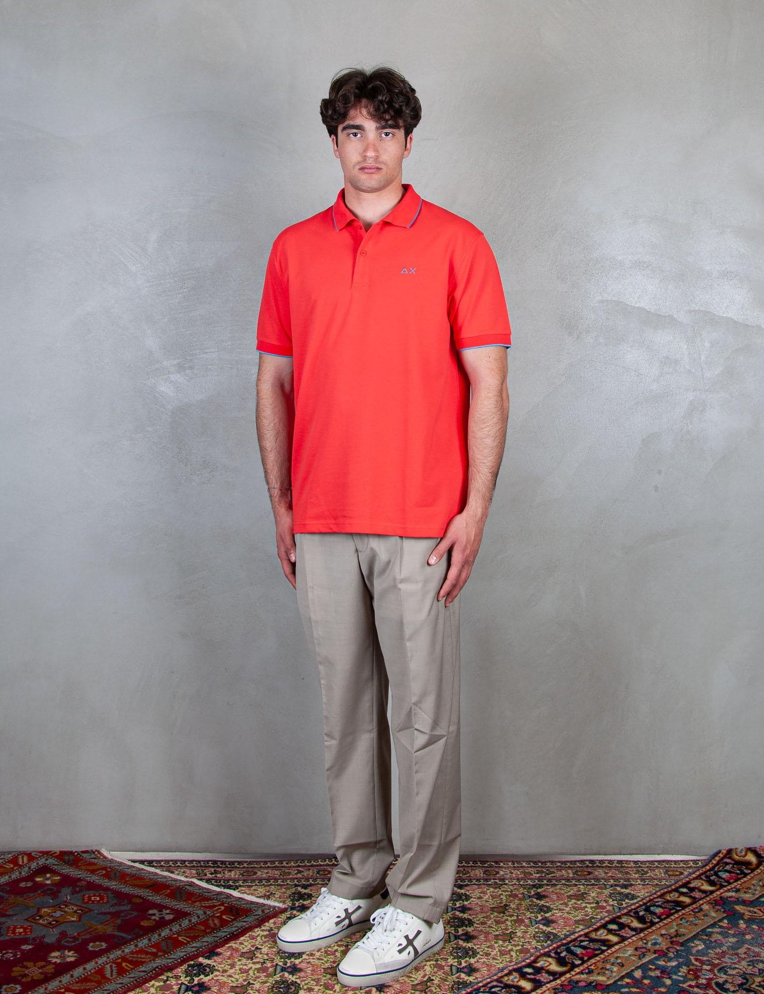 Polo Small Stripes A35110 10 Sun68 
