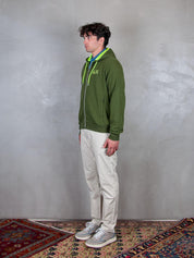 Hoodie Zip Fluo Fleece F35116 37 Sun68 