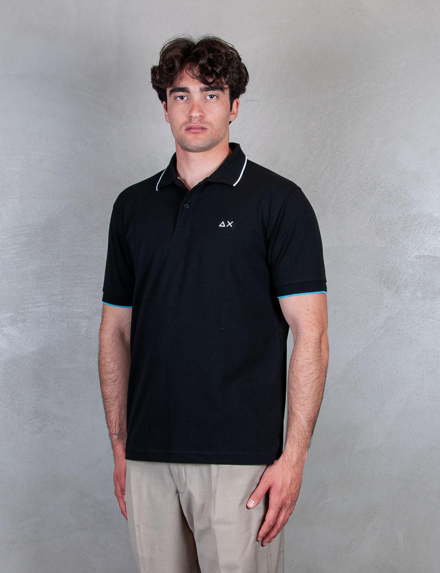 Polo Small Stripes A35110 11 Sun68 