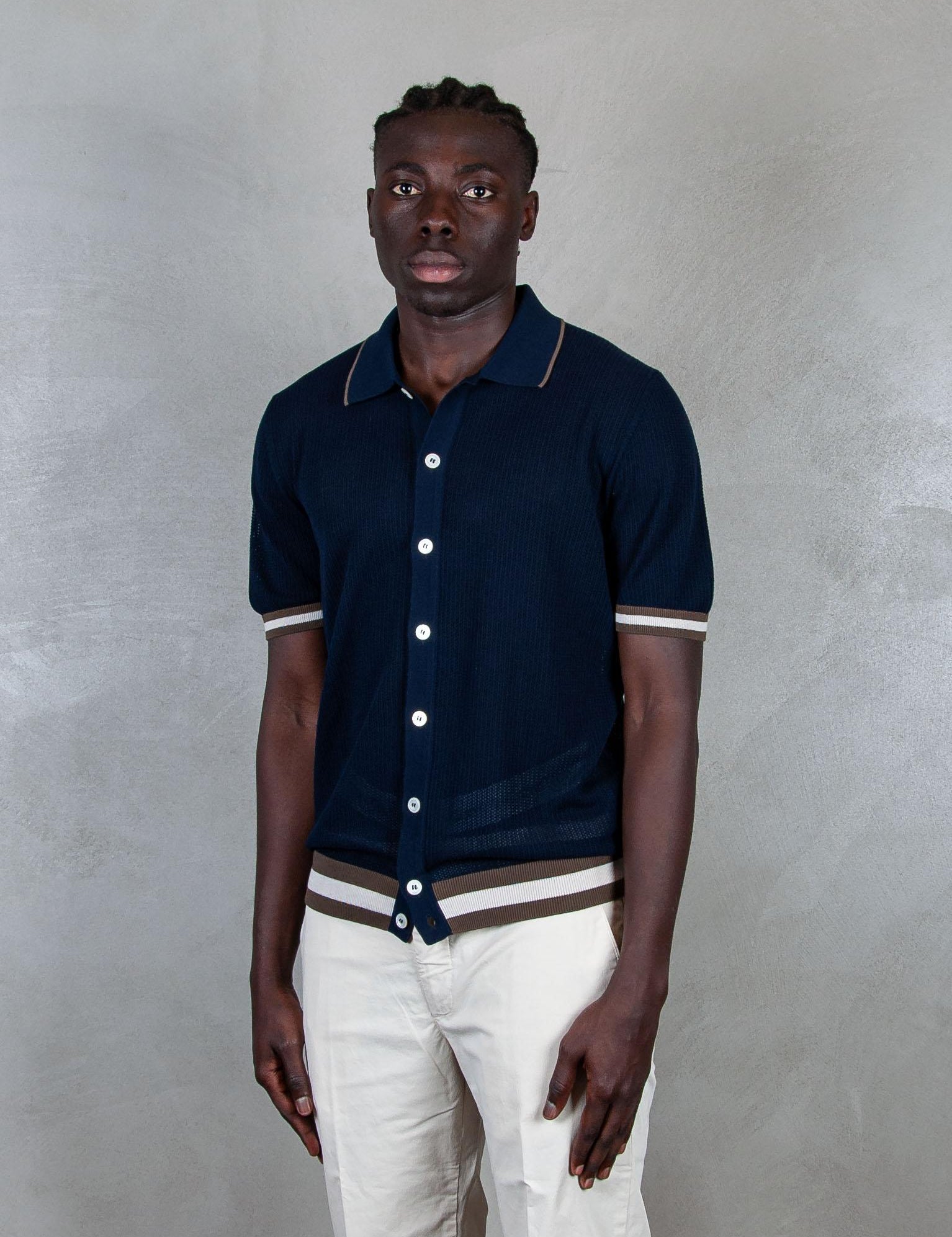 Polo Camicia Man. Corta 57180-20612 598 Raphael - Grnsas 