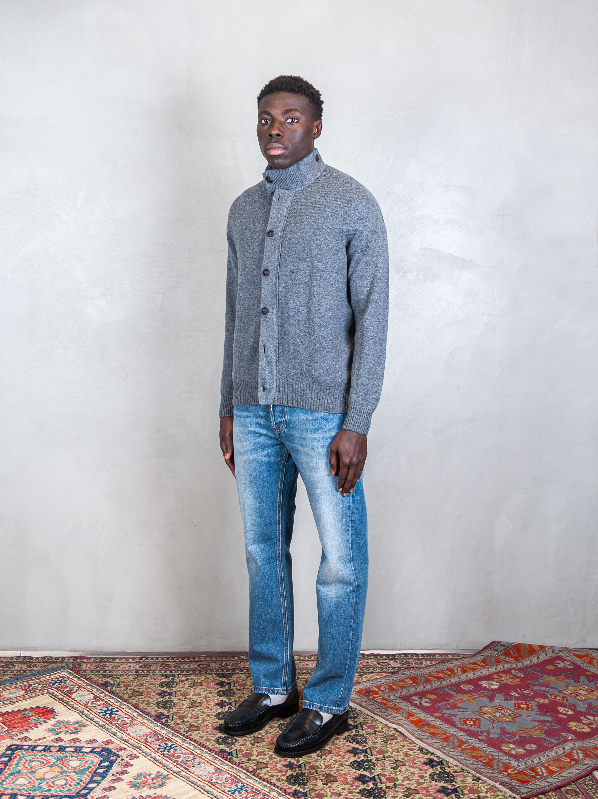Button Knit Jacket 23170-25025 093 Raphael - Grnsas 