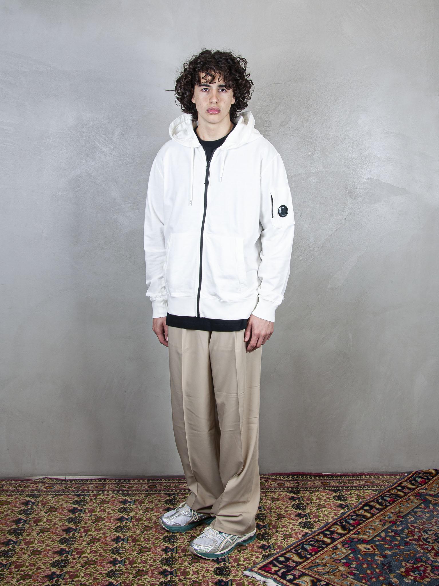 Hooded Sweatshirt Open Light Fleece