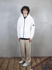 Hooded Sweatshirt Open Light Fleece
