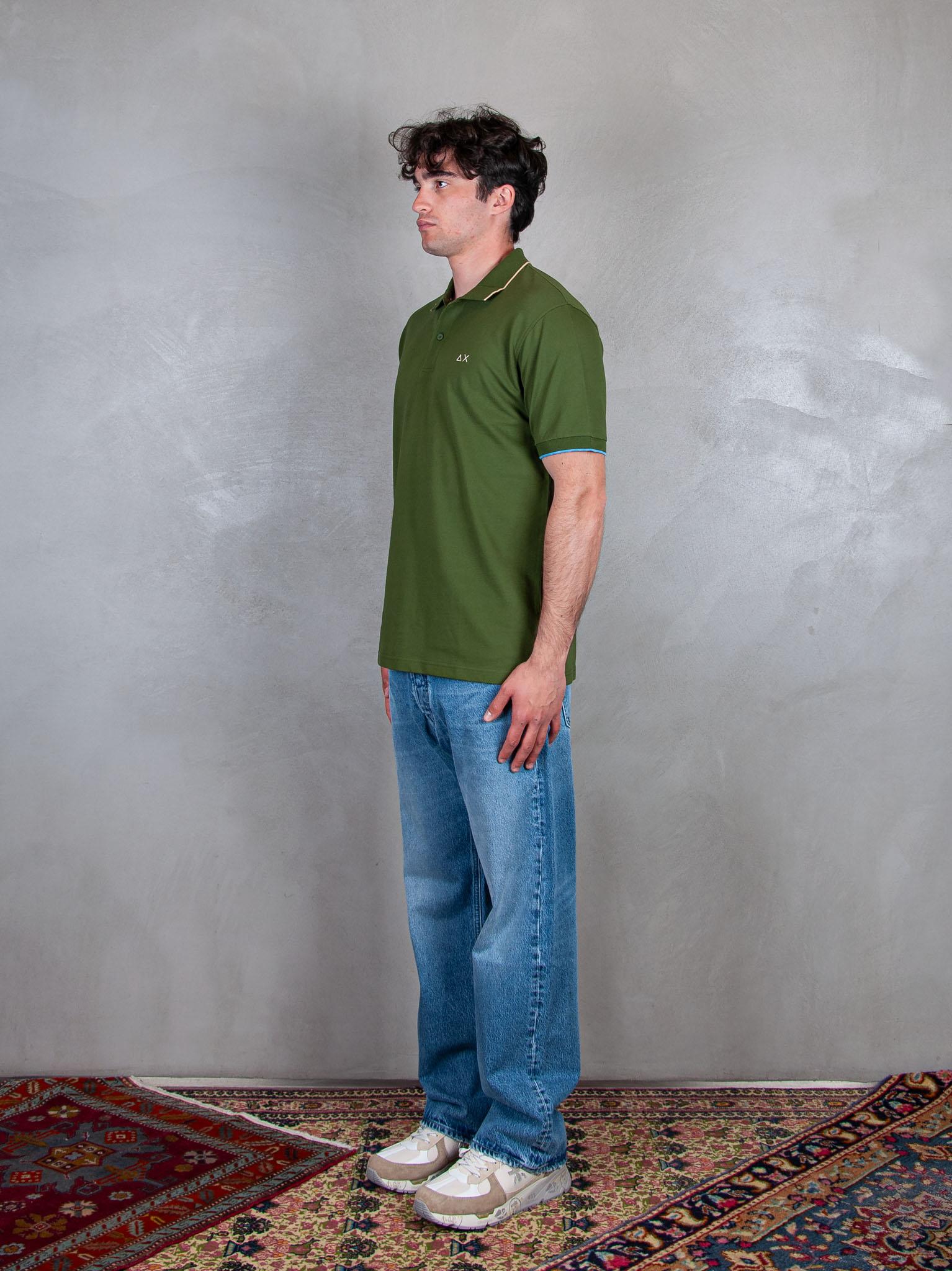 Polo Small Stripes A35110 37 Sun68 