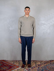 Polo Knit LS