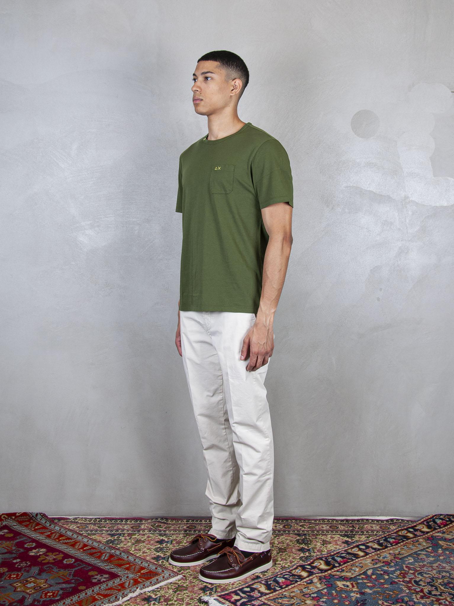 T-Shirt Pocket Basic S/S T35101 37 Sun68 