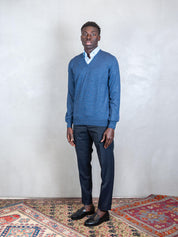 V Neck Knit 55115-14290 597 Raphael - Grnsas 