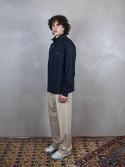 Polo Collar Light Fleece