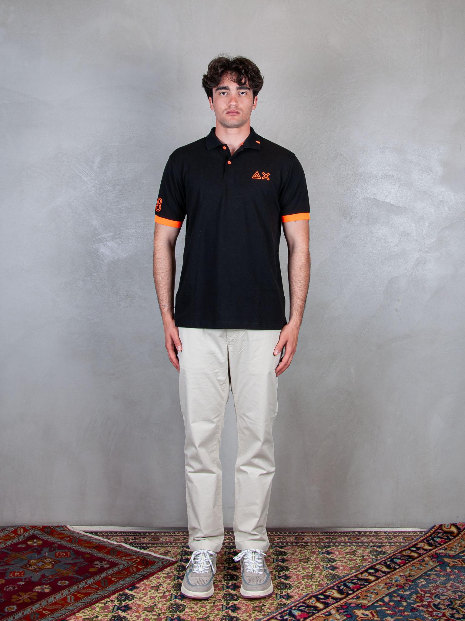 Polo Logo Fluo A35122 11 Sun68 