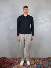 Polo Knit LS