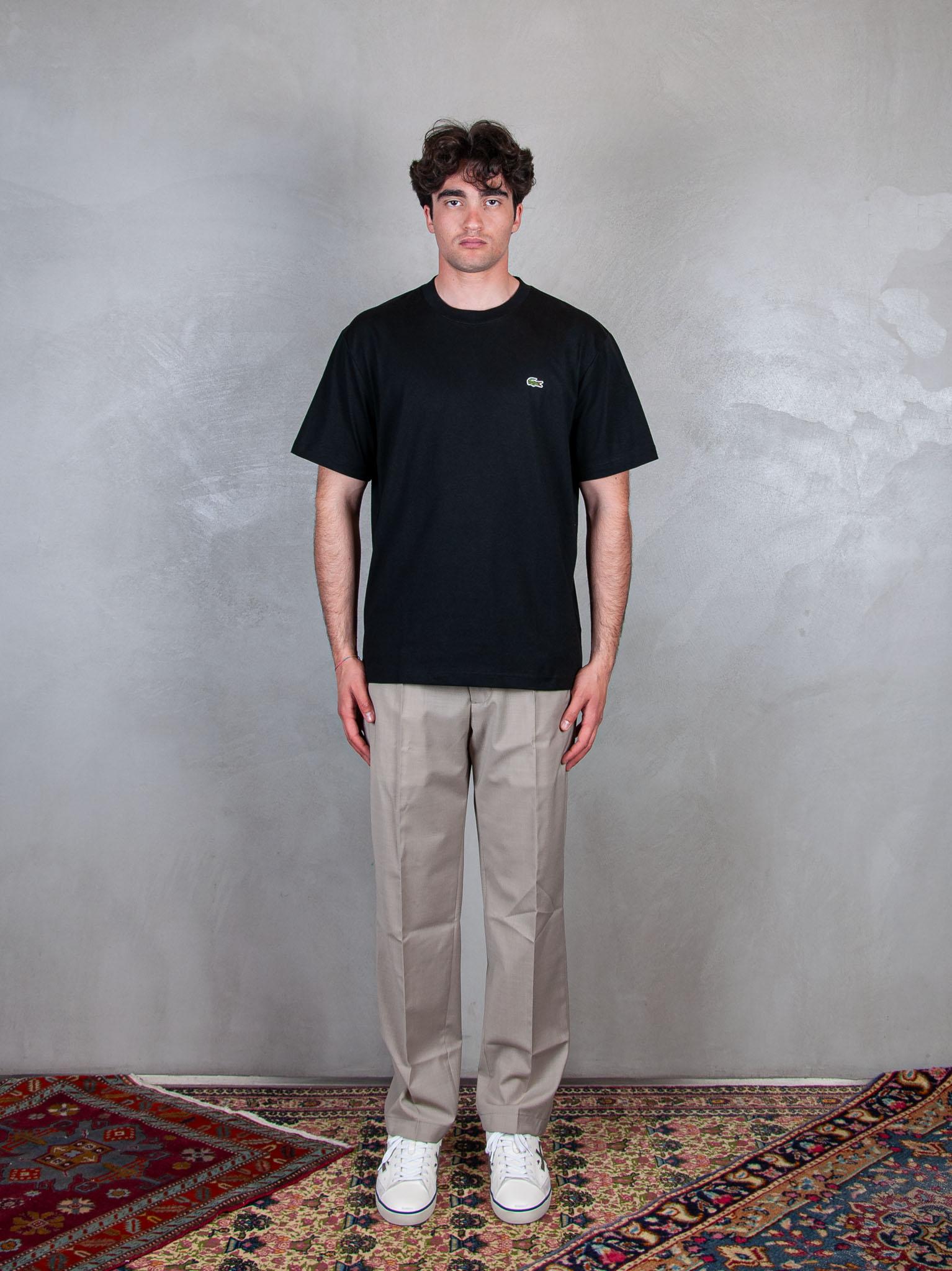 T-Shirt in cotone TH7318 031 Lacoste 