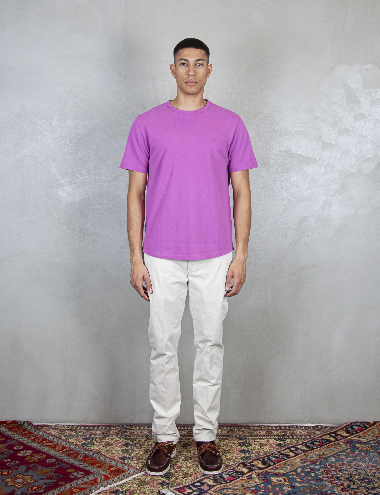 T-Shirt Piquet Cold Dye T35127 72 Sun68 