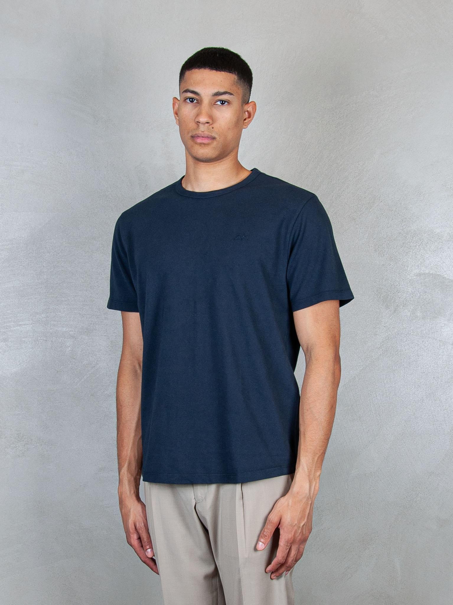 T-Shirt Piquet Cold Dye T35127 07 Sun68 