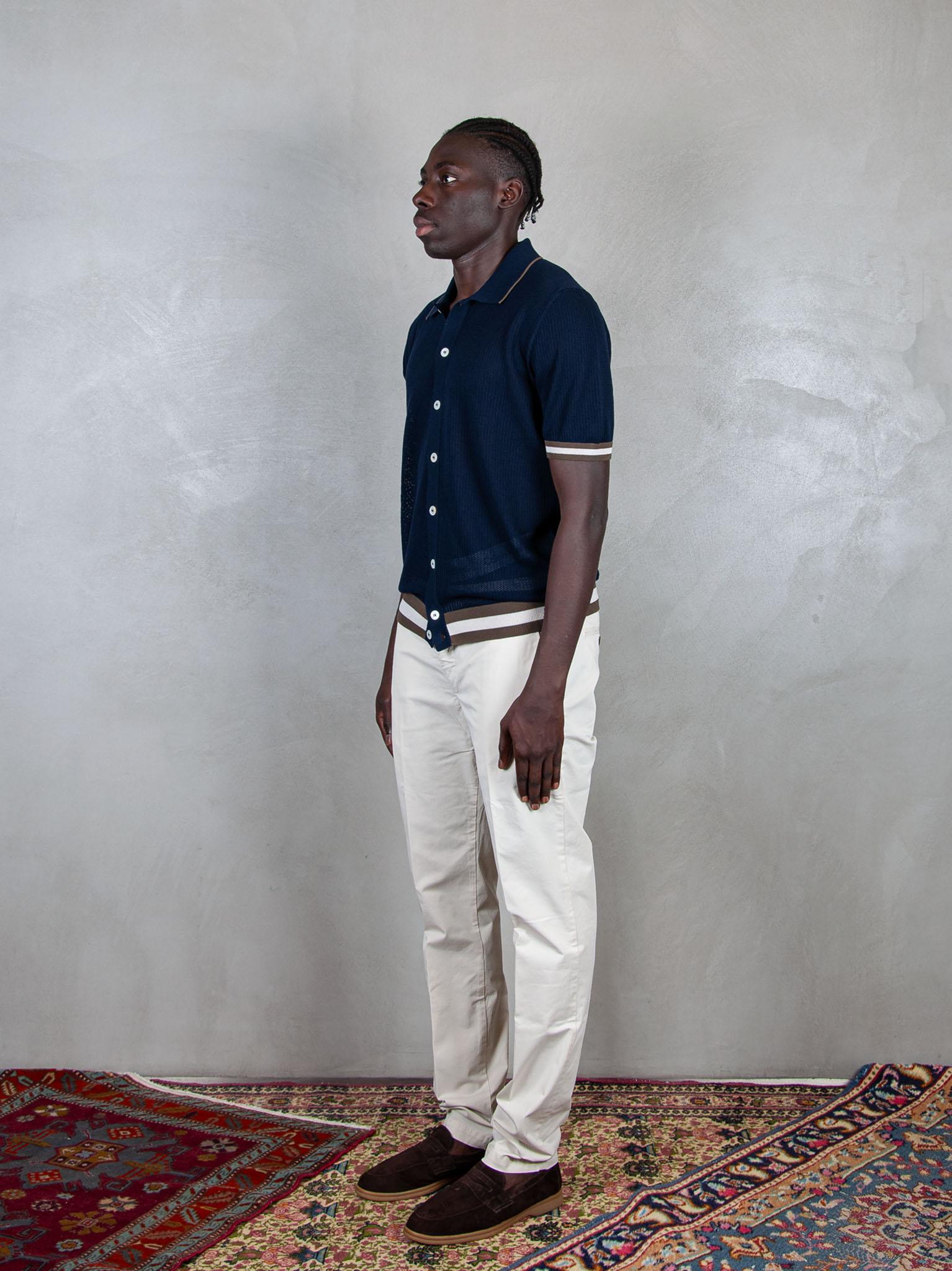Polo Camicia Man. Corta 57180-20612 598 Raphael - Grnsas 