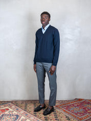 V Neck Knit 55115-14290 598 Raphael - Grnsas 