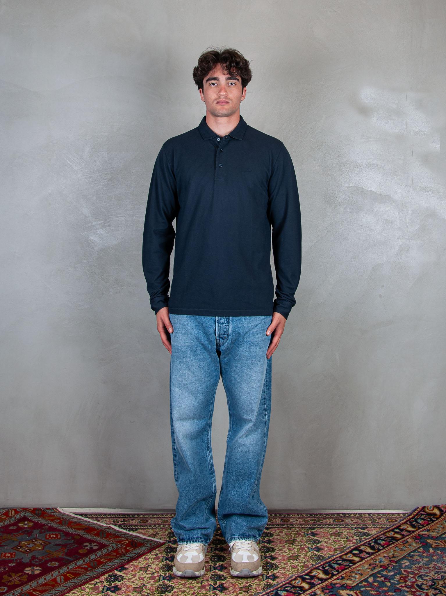 Polo Cold Dye L/S A35105 07 Sun68 