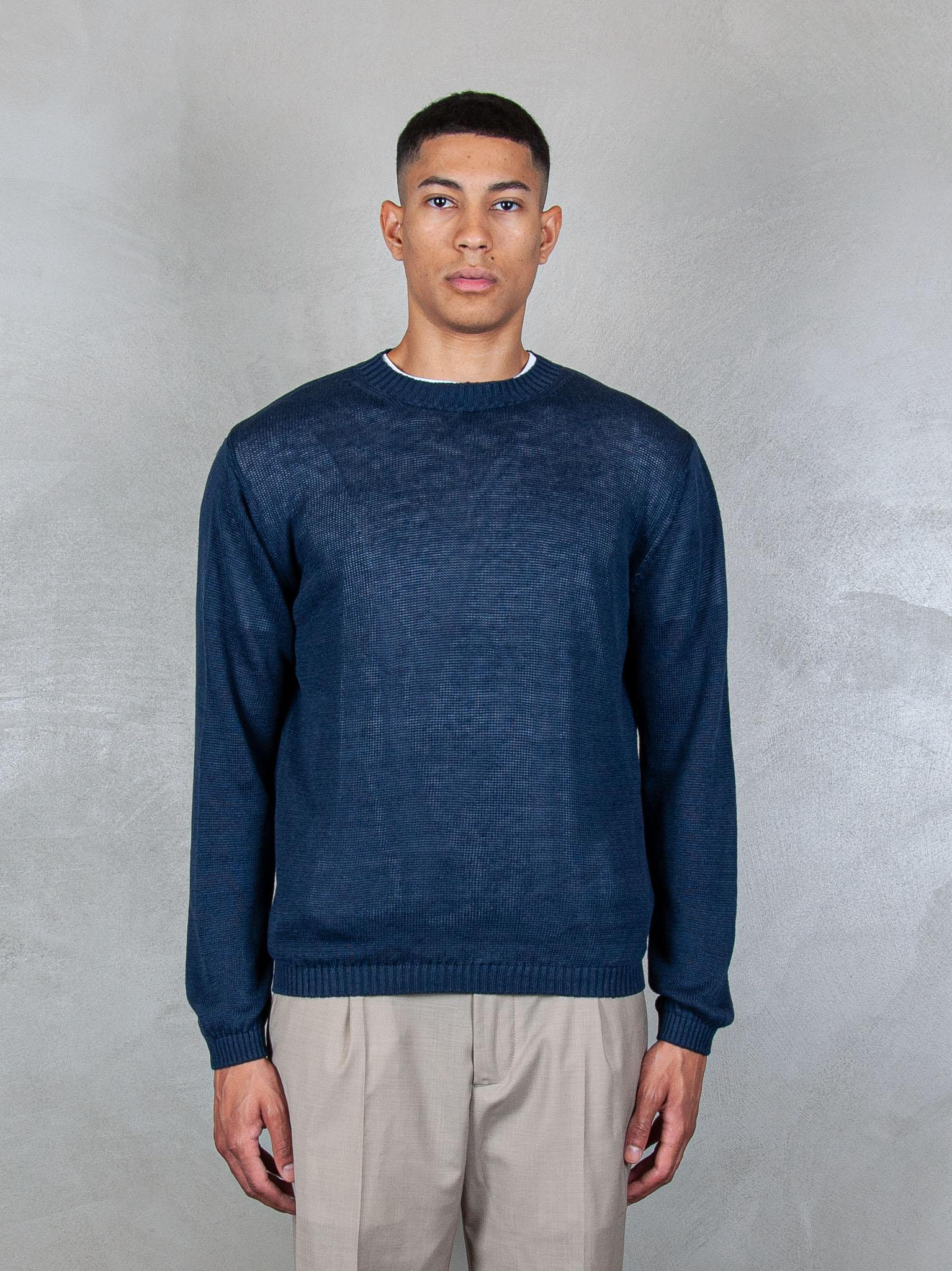 Cotton Linen Crewneck