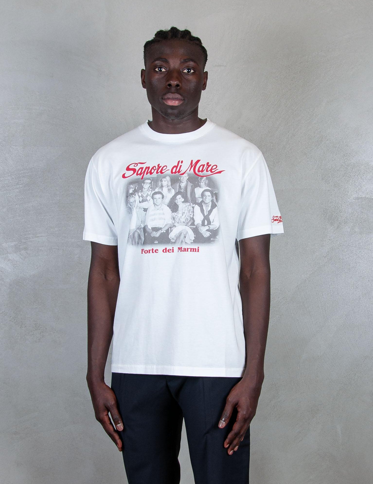 tshirt man TSHM001 05590H MC2 St Barth 