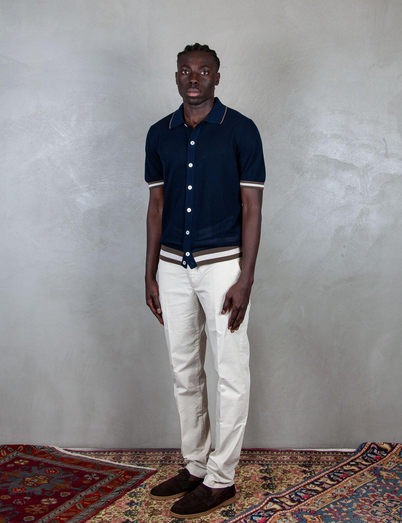 Polo Camicia Man. Corta 57180-20612 598 Raphael - Grnsas 